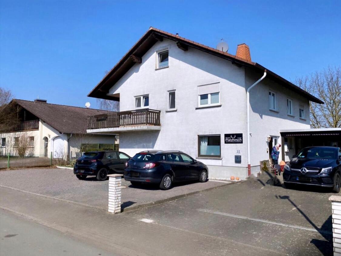 Pension Platzhirsch Mücke Exterior foto